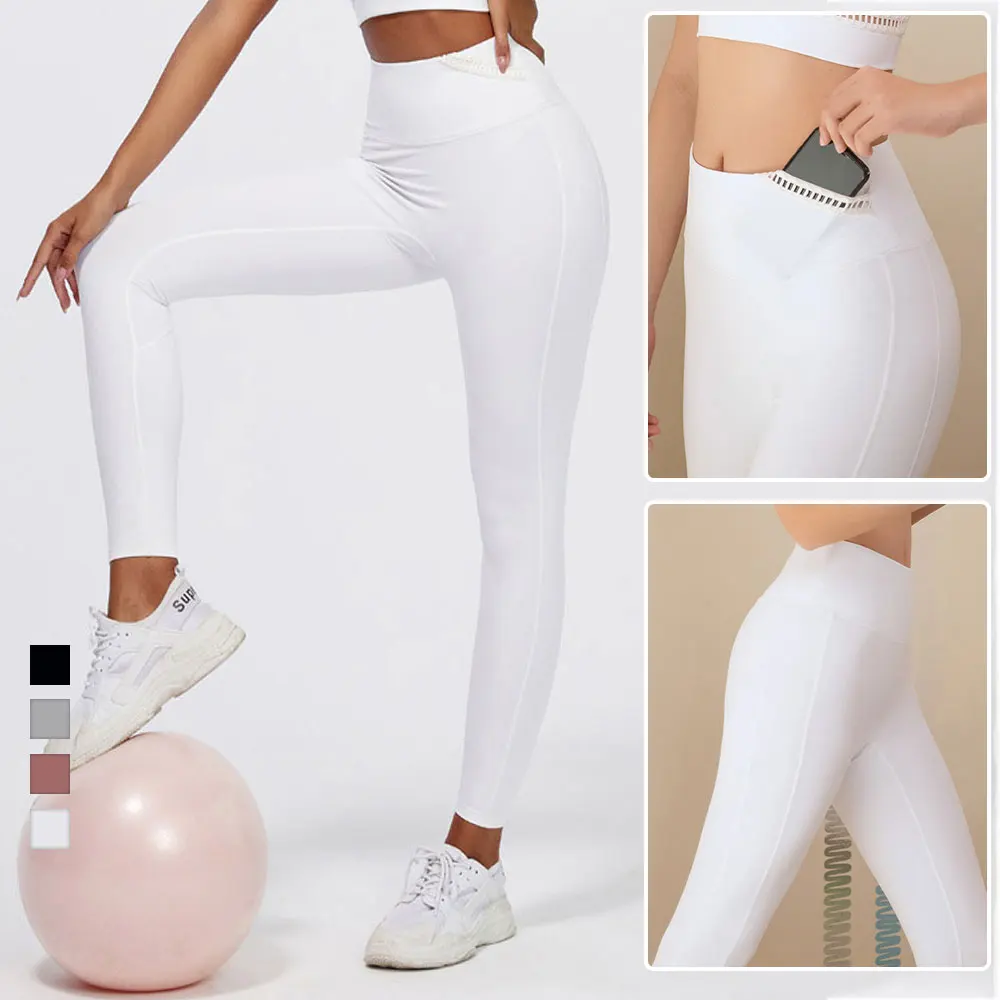 Леггинсы женские с эффектом пуш ап пикантные спортивные штаны завышенной талией