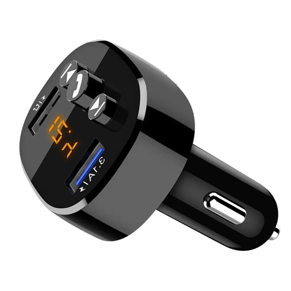 

Car U Disk MP3 Player Standard 3.1 Hands-free Call Wireless Transmittable Hands-free Call Durable Player