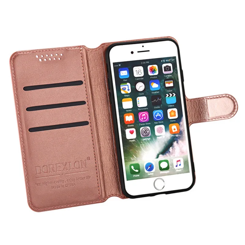 DOREXLON Ретро Кожаный чехол-кошелек для iPhone 11 Pro X XR XS Max Magneti Чехол-кошелек SE 2020 8 7 6 6S Plus