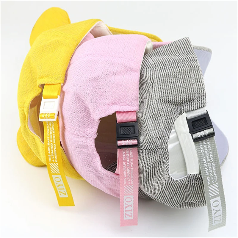 

Children's Hat Cute Alphabet Big Ears Baseball Caps for Cute Little Girl Fashion Personal Kid Snapback Cap Shade Caps Adjustable