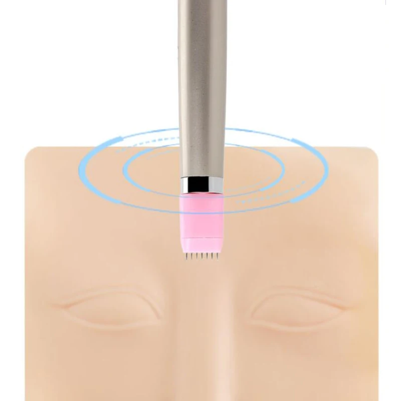 2 пары профессиональных микроблейдинга иглы одноразовые лезвия татуировки для