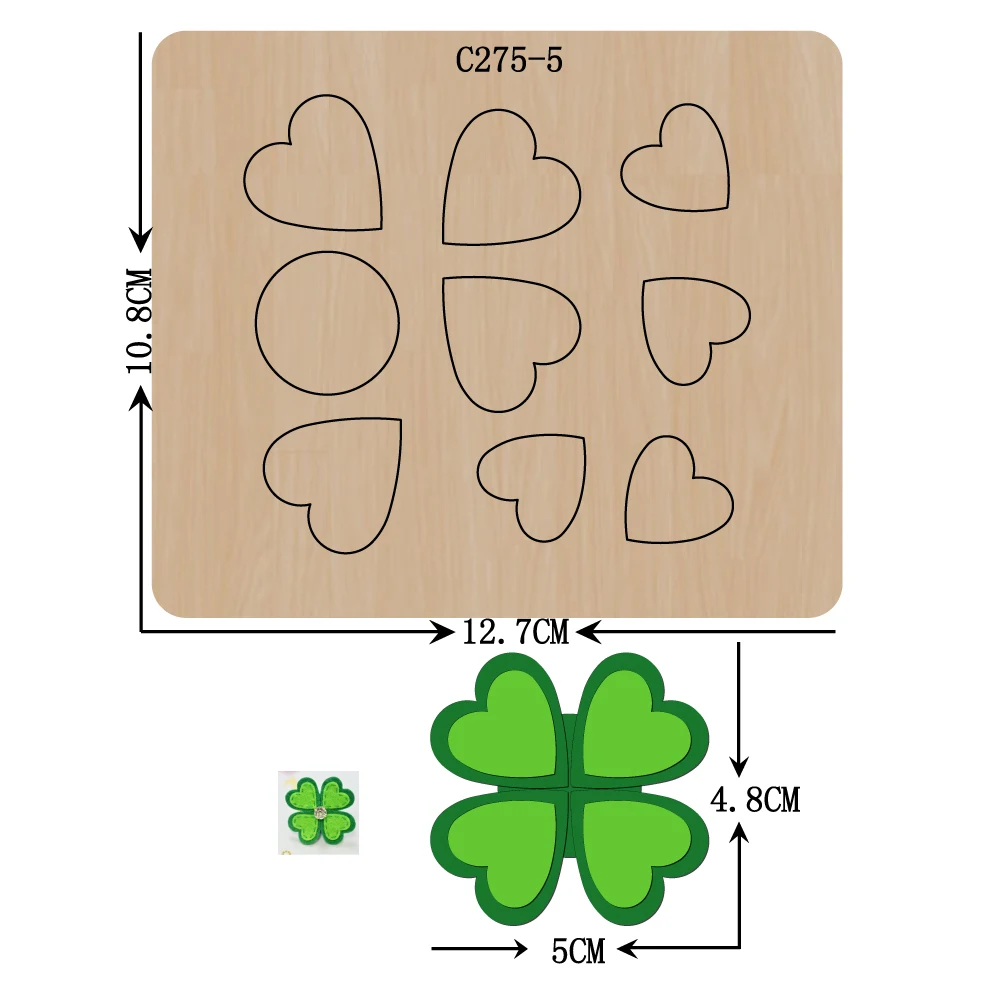 

New Wooden die Scrapbooking C-275-5 Cutting Dies