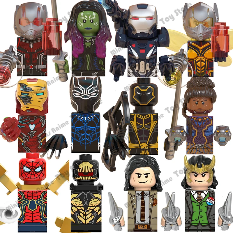 

WM6063 Disney Movie TV Avengers Building Blocks Single Sale Series Bricks Action Figures Educational Toys For Children Gifts