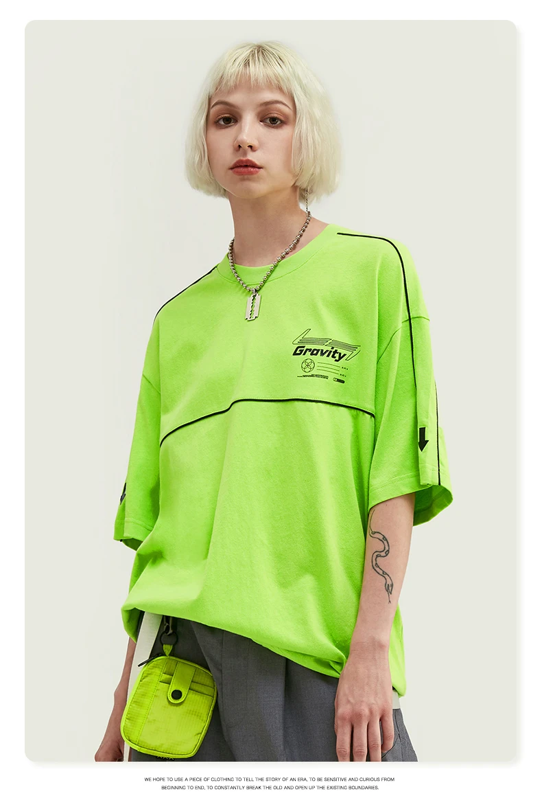 INFLATION хлопковая Мужская футболка, уличная одежда, camiseta hombre, футболка, Homme, свободная, хип-хоп, Harajuku, футболка 1066S20