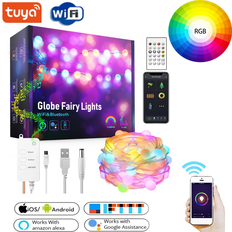 Светодиодная гирлянда с Wi-Fi IP65 |