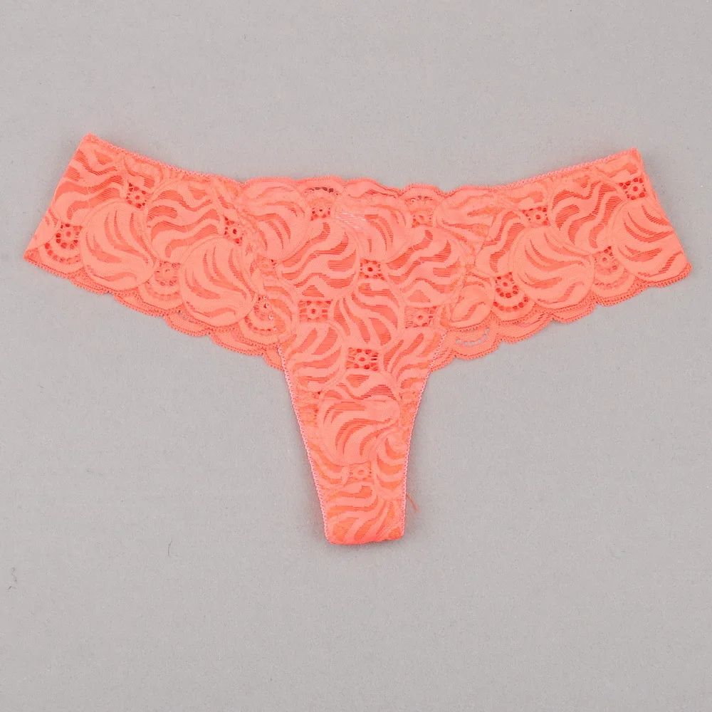 Женские стринги сексуальные и с низкой талией полностью кружевные прозрачные