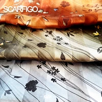 scarfigo 2021 new style 5050cm printing silk scarves headscarf womens fashion printing small square scarf bandana %d0%b0%d0%ba%d1%81%d0%b5%d1%81%d1%81%d1%83%d0%b0%d1%80%d1%8b