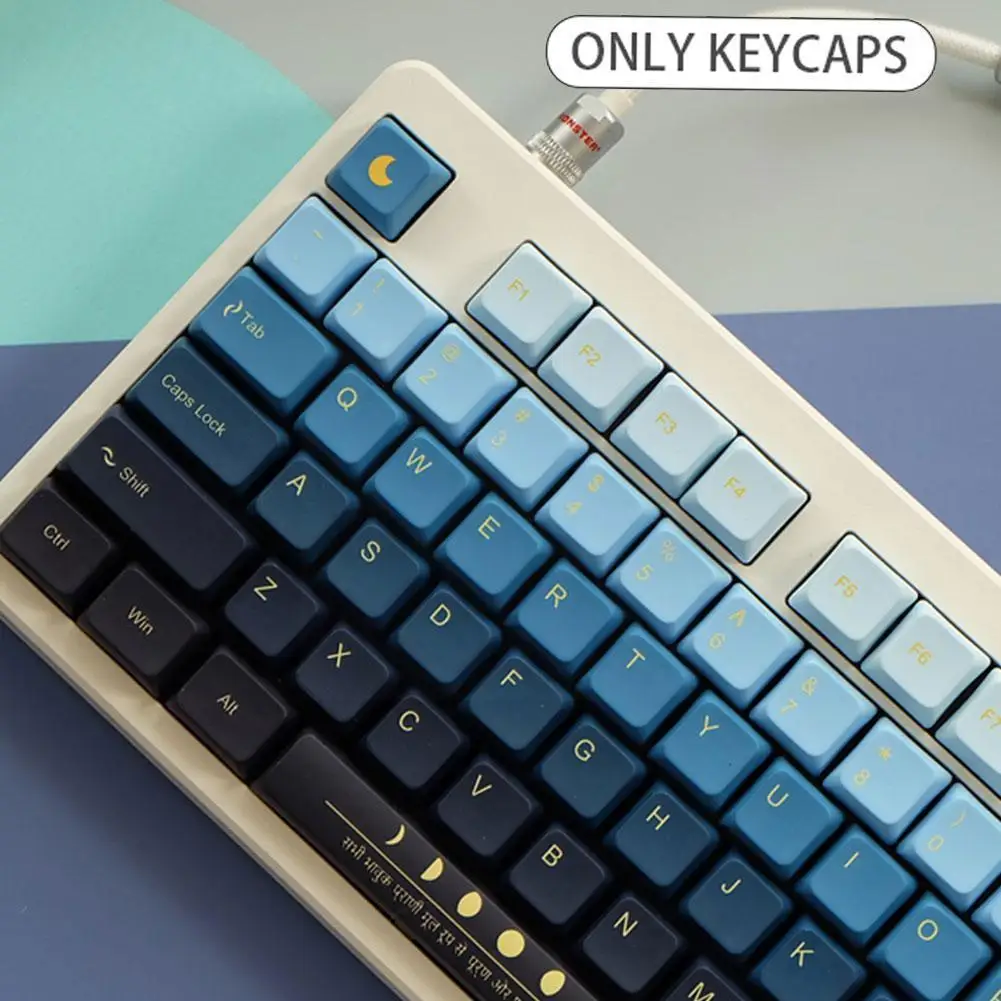 

Крутой дизайн, тематические колпачки клавиш программатора, 123 клавиш, XDA Profile PBT Sublimation XDA Height для MX Switch, механическая клавиатура