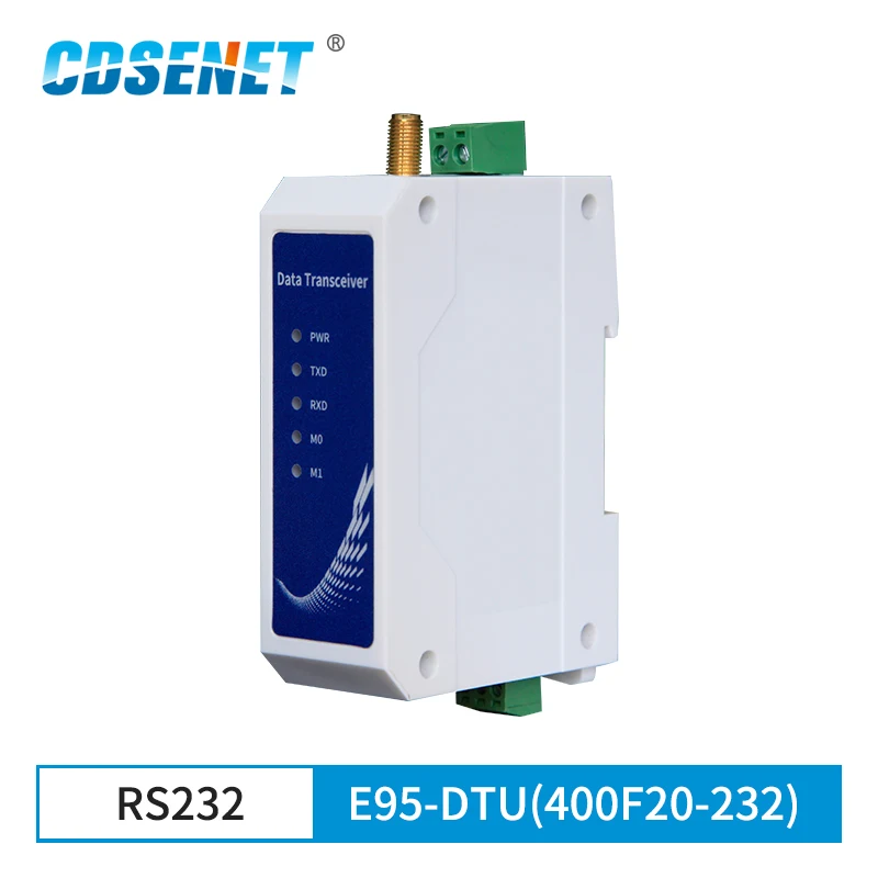 RS232 433 МГц LoRa цифровое радио Беспроводной передачи данных 20dBm ModBus GFSK дальность 1 км
