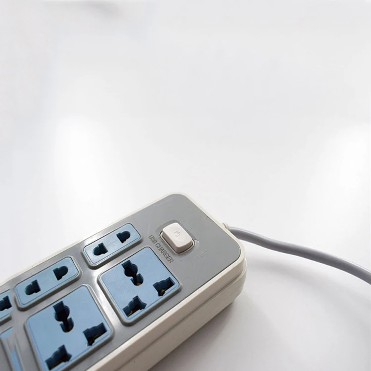 2USB Jack 4 AC power умная розетка. С переключателем 2 м электрический провод-удлинитель панель адаптера для телефона камеры дома
