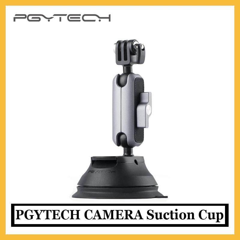 Экшн камера PGYTECH на присоске для Osmo ACTION DJI автомобильный держатель со стеклянным