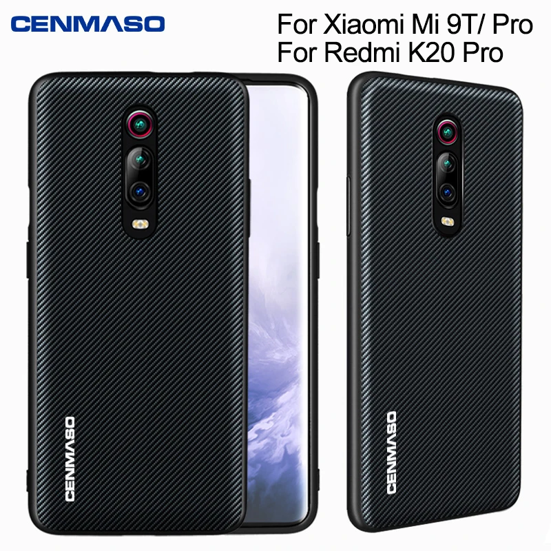 Чехол из углеродного волокна для Xiao mi Red mi K20 Pro, защитный чехол из искусственной кожи для Xiaomi mi 9T Pro для Red mi K20, чехол Funda