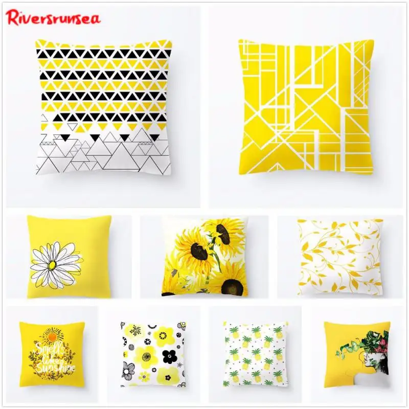 Подушка с цветком в современном стиле простая велосипедная изображением