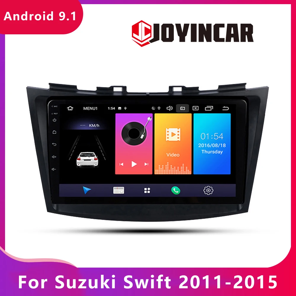 JOYINCAR 9 'ɺndroid 1 автомобильный Радио стерео Мультимедиа Авто плеер для Suzuki Swift