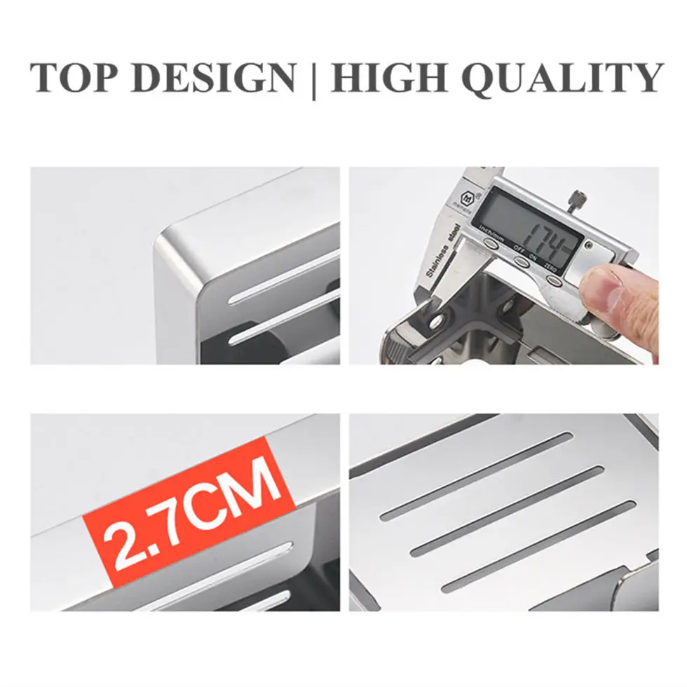 Настенная Коробка для мыла Черный Яркий держатель корзины аксессуары ванной