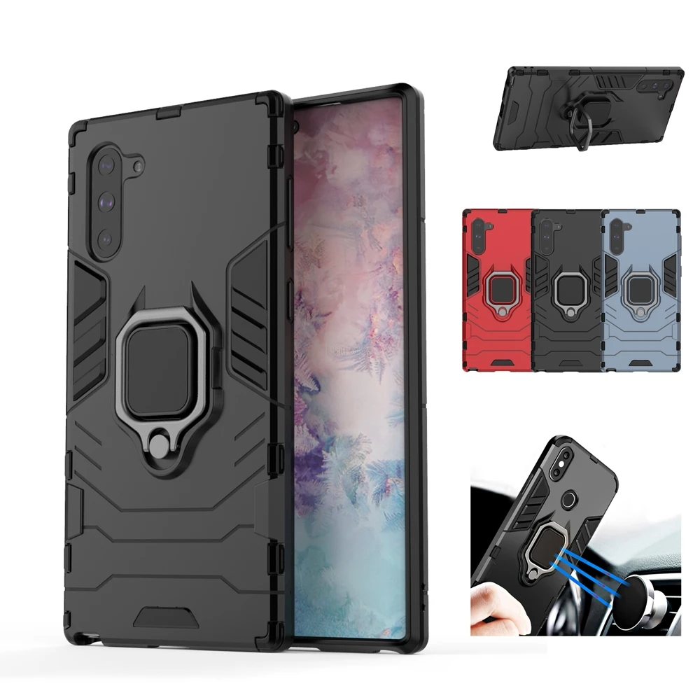 Бронированный чехол для Samsung Galaxy S10 S9 S8 Plus Note 9 10 Pro A80 A60 A50 A30 A20 A10 A8 A7 A9 J4 J6 2018 с