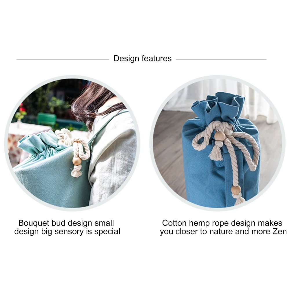 Модный портативный хлопковый Коврик для йоги сумка хранения легкий уличный