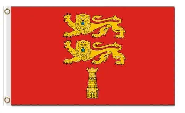 

French Region Normandie 3x5ft Fabric Prints home decoration gift Polyester Flag