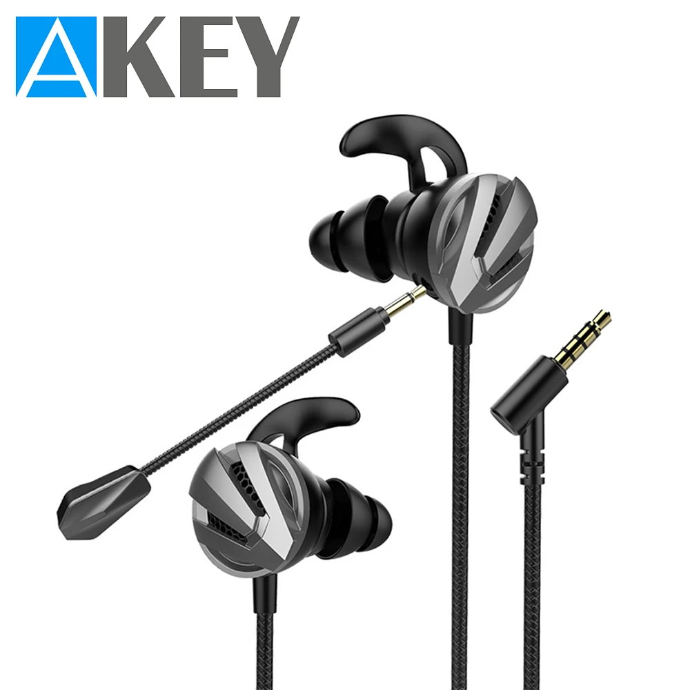 AKEY Hot G12 наушники вкладыши с регулятором громкости проводные басовые музыкальные