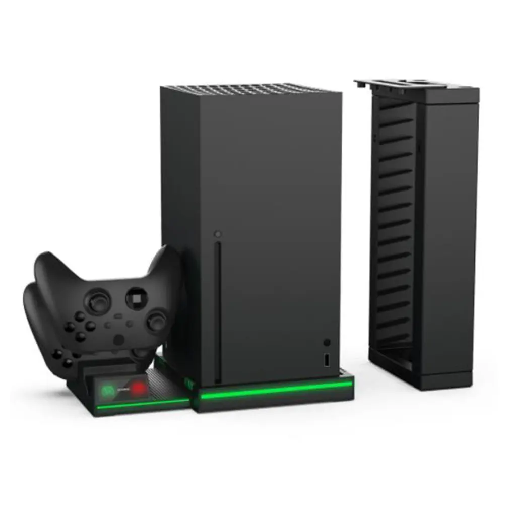 

Vertical Charger Bracket Multi-function Charging Base XSX Handle Charger + Disc Storage Rack Suitable For Xbox SeriesX