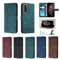 wallet phone case for huawei p50 p40 p30 pro y9a y7a p smart 2021 y6p y7p y8p nova 7se 6se capa card slots shockproof flip cover
