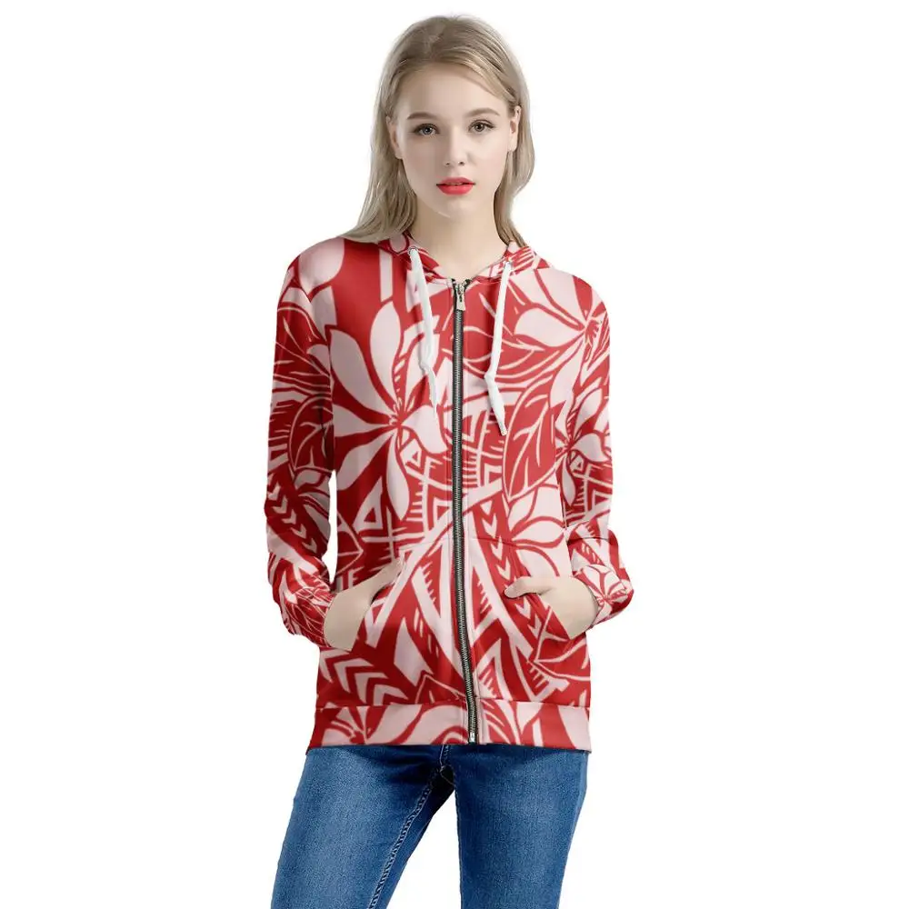 

Cheap Polynesian Plus Size Women Clothing Customized Vintage Pullover Hoodies For Ladies China Wholesale Tops Jacket