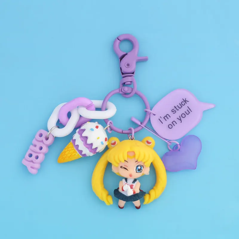 Сейлор Мун брелок Tsukino Usagi Princess Serenity аксессуары Kawaii Аниме Реквизит Косплей