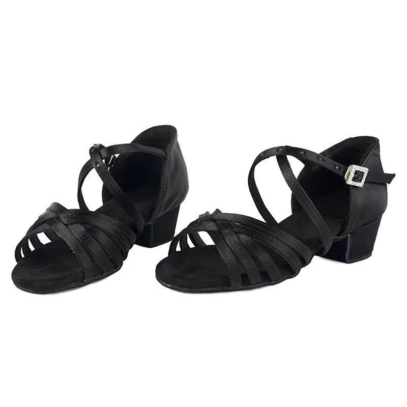 Популярная новинка Танцевальная обувь для латинских танцев детей Бальные туфли