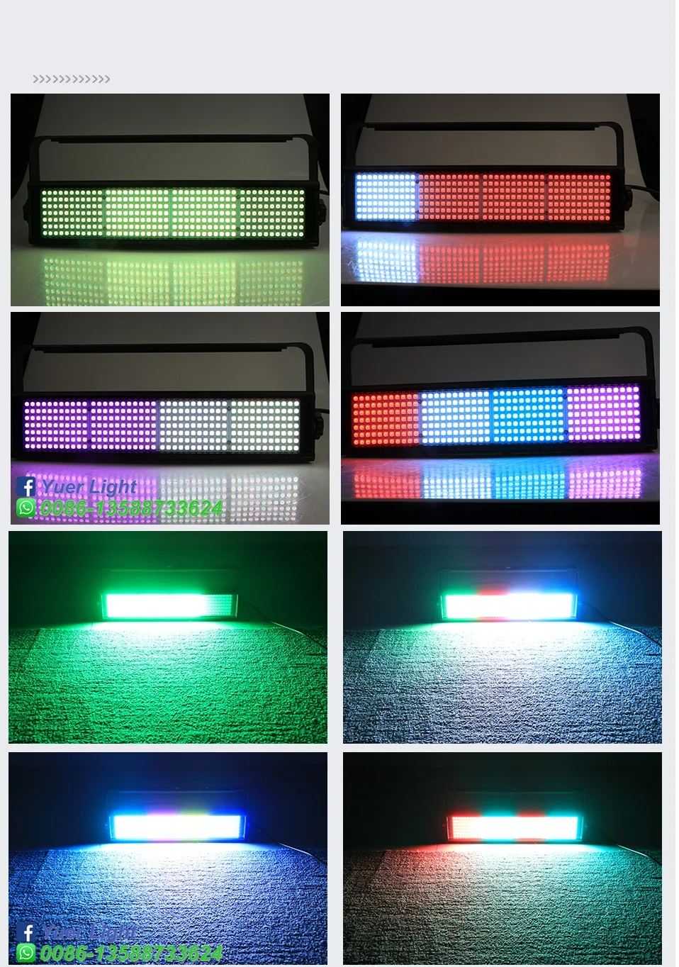 Новинка 308 шт. светодиодный RGB 3 в 1 сценический стробоскоп-светильник DMX512 1-25 Гц стробоскопический DJ диско-светильник вечерние KTV бар стробоскоп сценический эффект светильник ing
