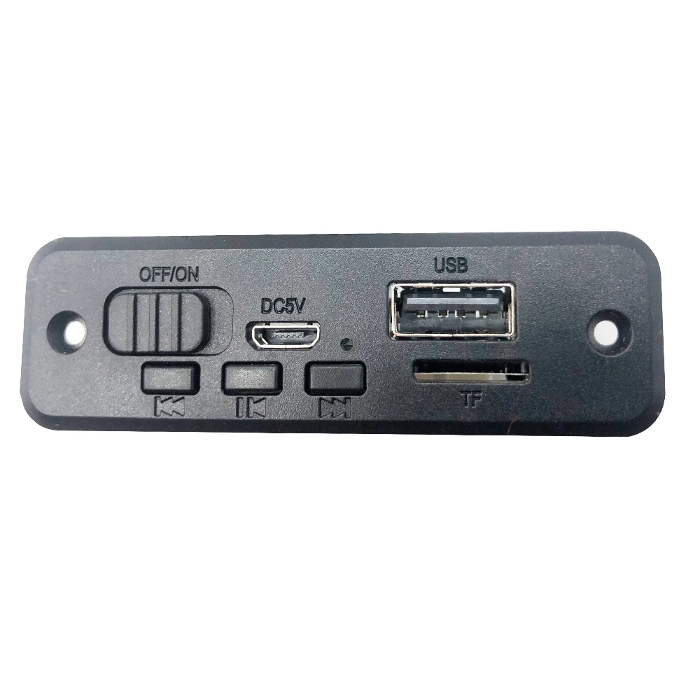 2*3W Amplifier Bluetooth 5.0 Car MP3 Player Decoder Board 5V Wireless FM Radio Module TF USB Handsfree Call | Электроника