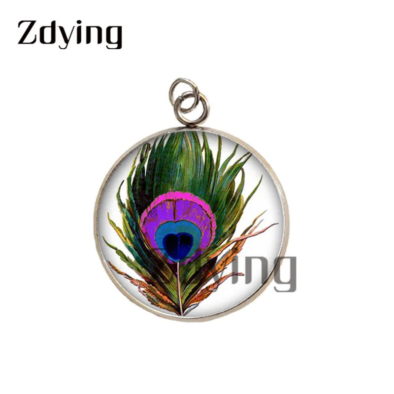 Круглая ретро-кабошон zmo из нержавеющей стали с фото очаровательные аксессуары