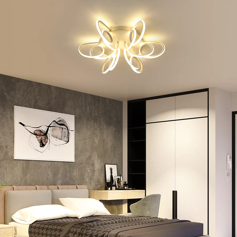 

NEW Modern LED Chandeliers For Living Room Bedroom Diningroom Fixture Chandelier Ceiling lamp Dimming home lighting luminarias