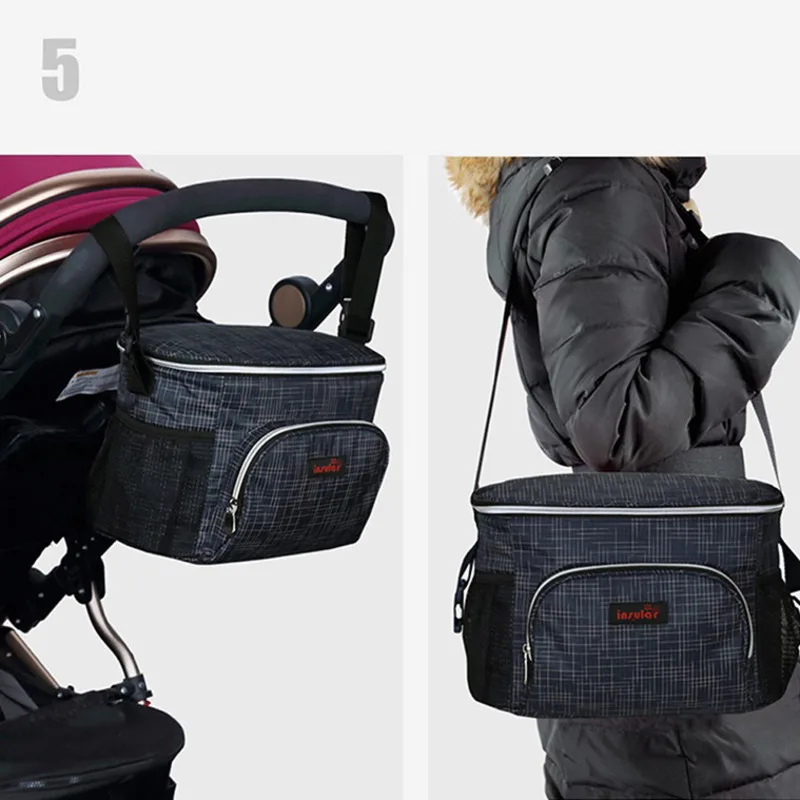 Многофункциональная детская коляска Термосумка портативная для мам ухода за
