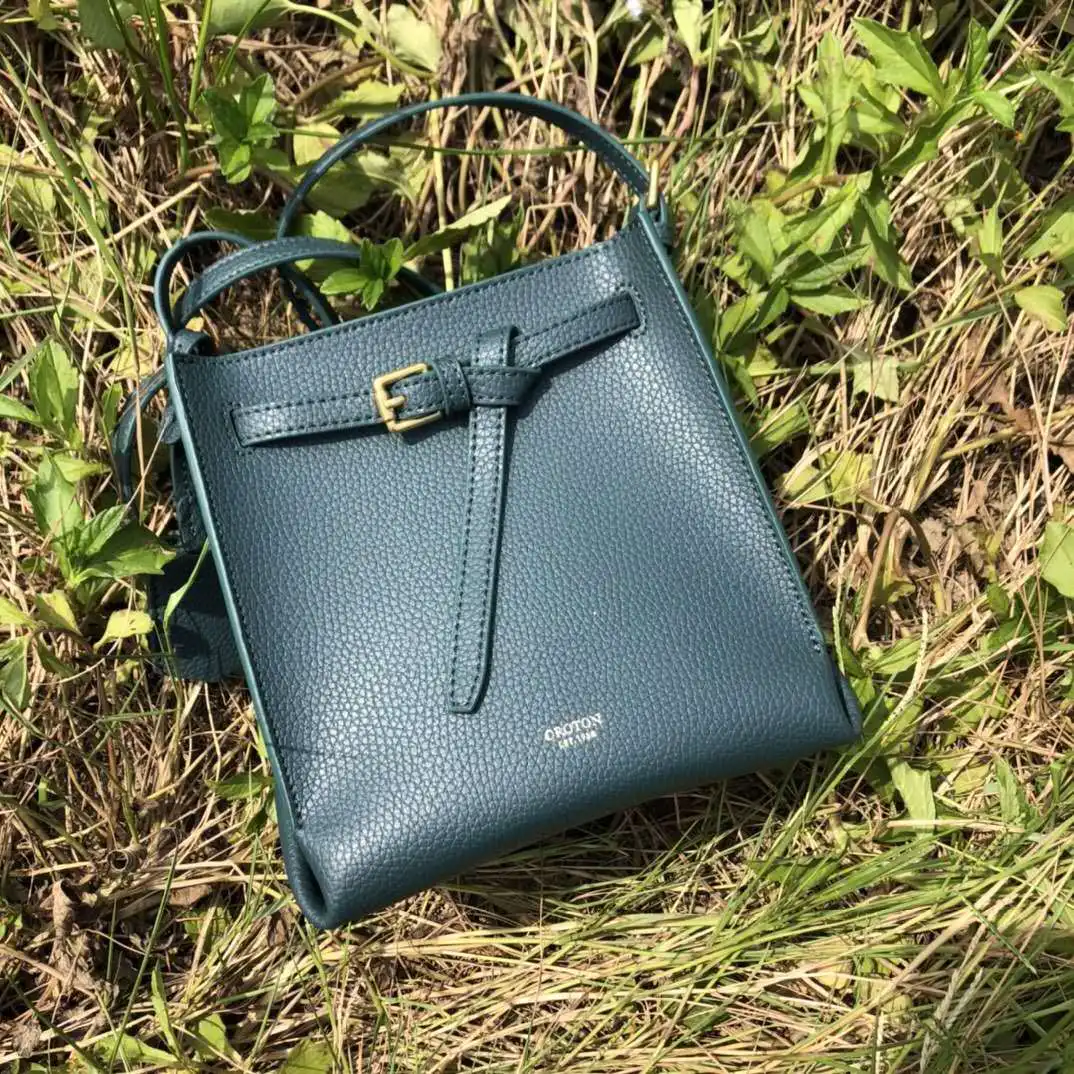 

OROTON Leather bucket bag Broen Shoulder Messenger Handbag Women Bags large capacity square bag leather women's bag