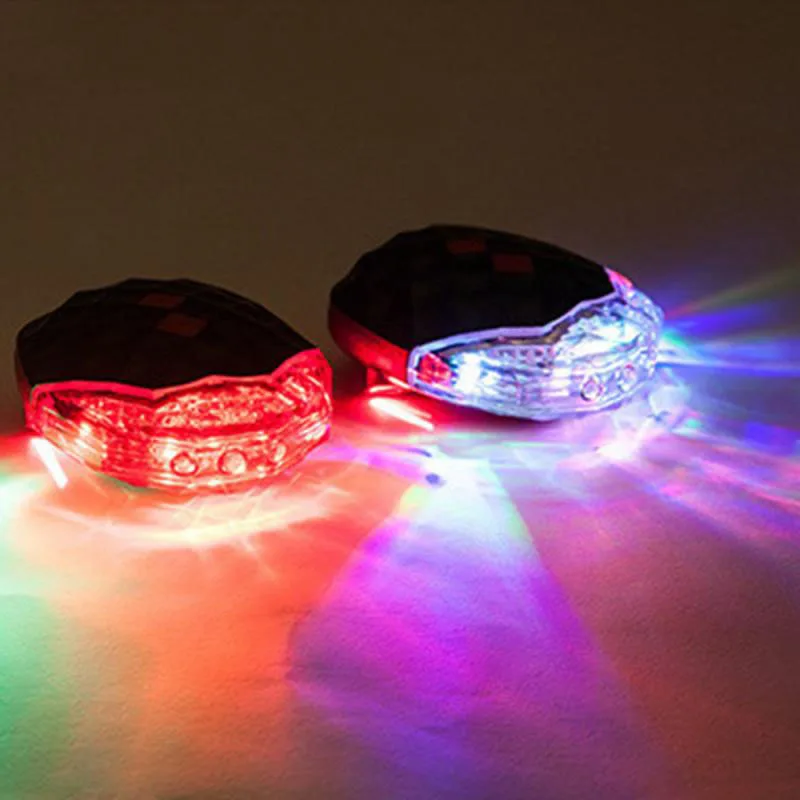 

Bicycle Cycling Lights 5 LED 2 Lasers Bike Light Safe Bicycle Taillight Night Cycling Warning Lights MTB Bike Backlight
