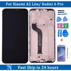 ЖК-дисплей для Xiaomi Mi A2 Lite, сменный экран для Redmi 6 Pro, сенсорная цифровая панель в сборе, запасные части для телефона