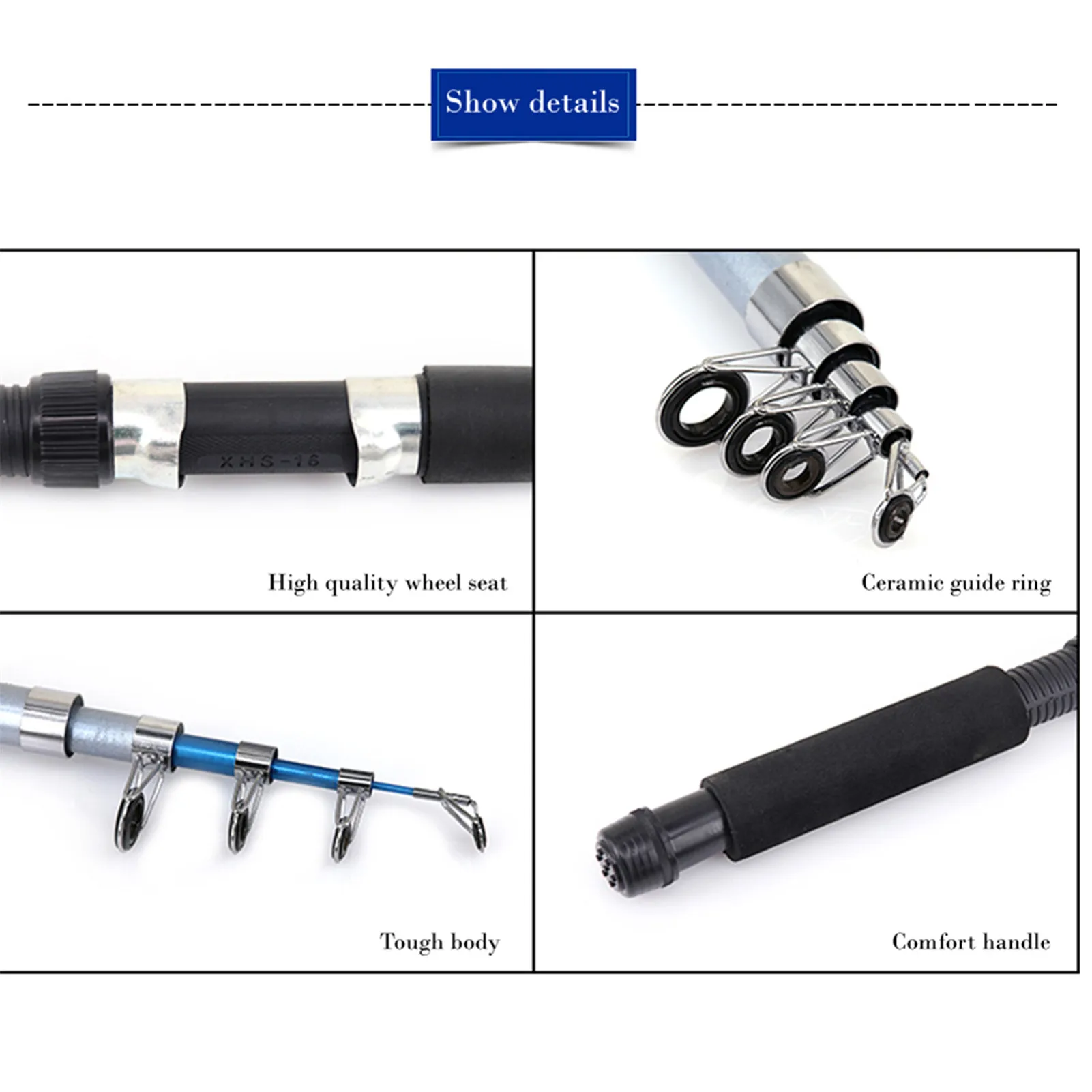 

Beginner Children's Fishing Rod Set Lightweight And Portable Retractable Fishing Rod Set Children's Fishing Rod Suit
