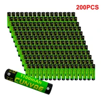 200pcs 1 2v 1100mah aaa ni mh rechargeable battery for flashlight camera electric toy pre charged nimh aaa bateria