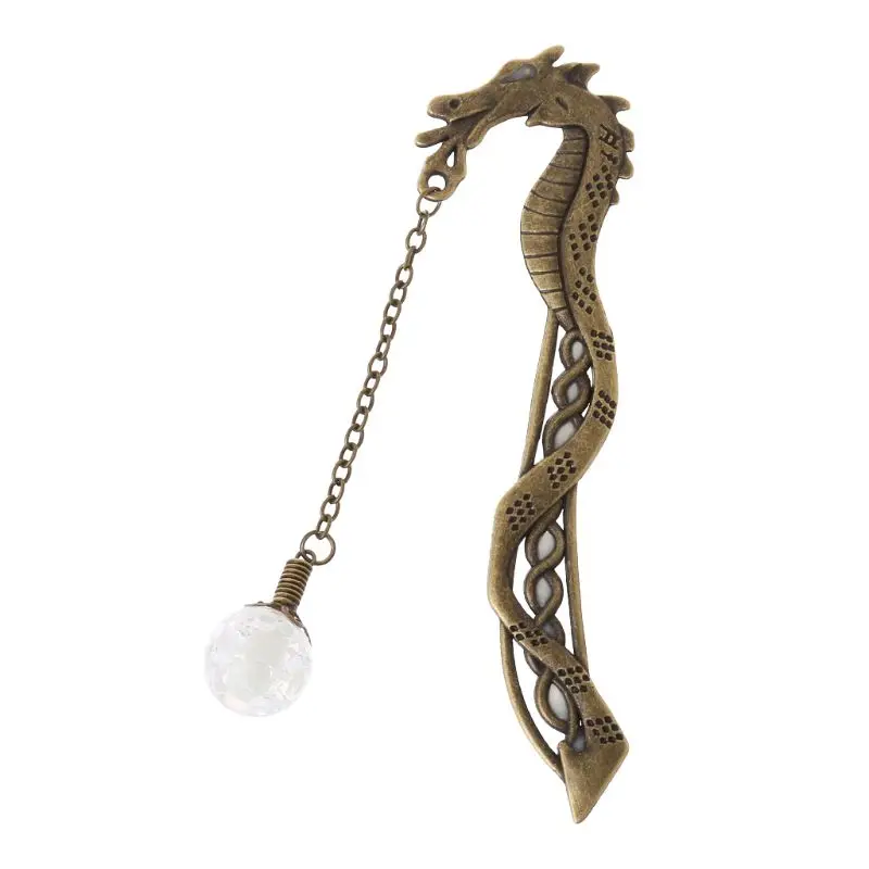 Светящаяся книжка в стиле ретро с изображением дракона|Закладки для книг| |