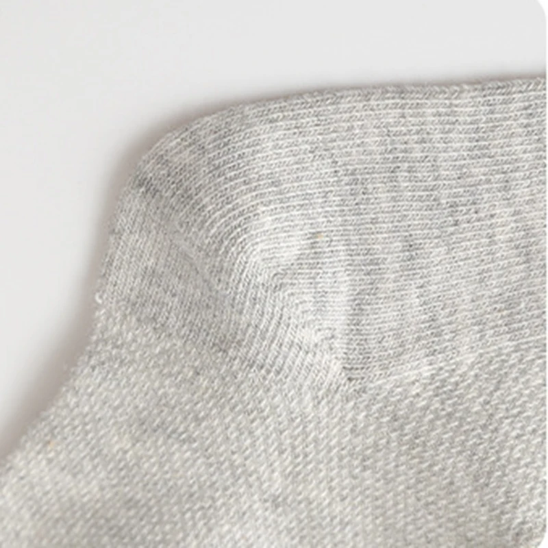 Носки для мальчиков Лотос 5 пар Летние Стильные носки из чистого белого хлопка