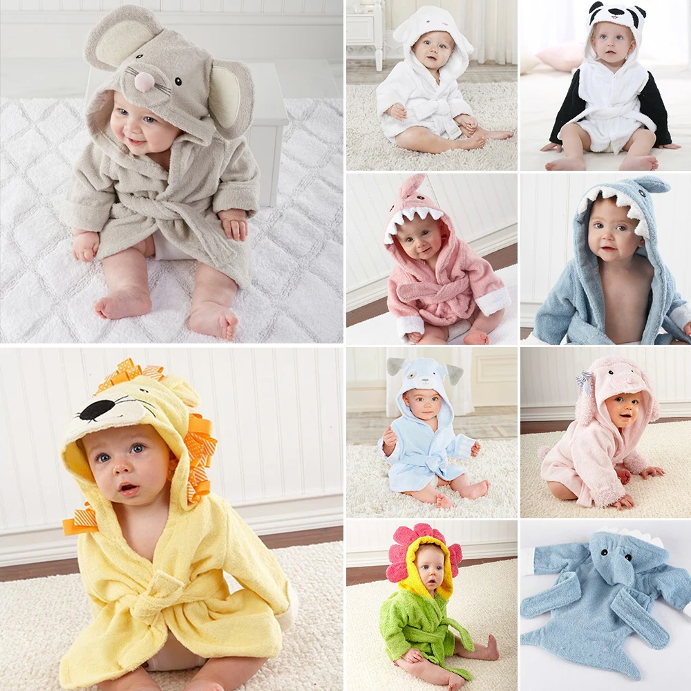 Детское полотенце халат плащ милая форма животных детское милое хлопковое
