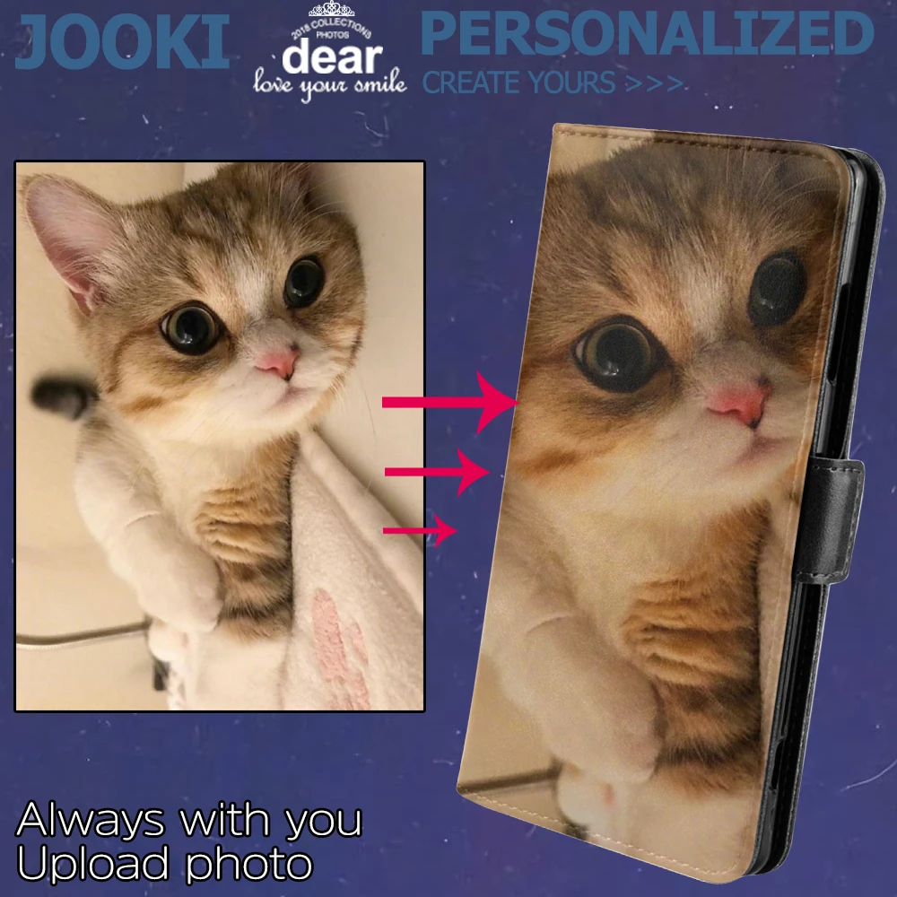 Индивидуальный чехол для Samsung Galaxy Note 10 кожаный бумажник телефона 10Plus