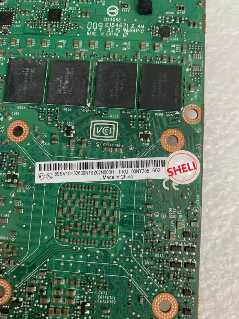 Графическая карта Quadro M5000M S/N 0320816015821 для lenovo 8 Гб 8G N16E-Q5-A1 8SSV10H32639N1SZ62N000H мех 00NY305 602 Сделано в Китае