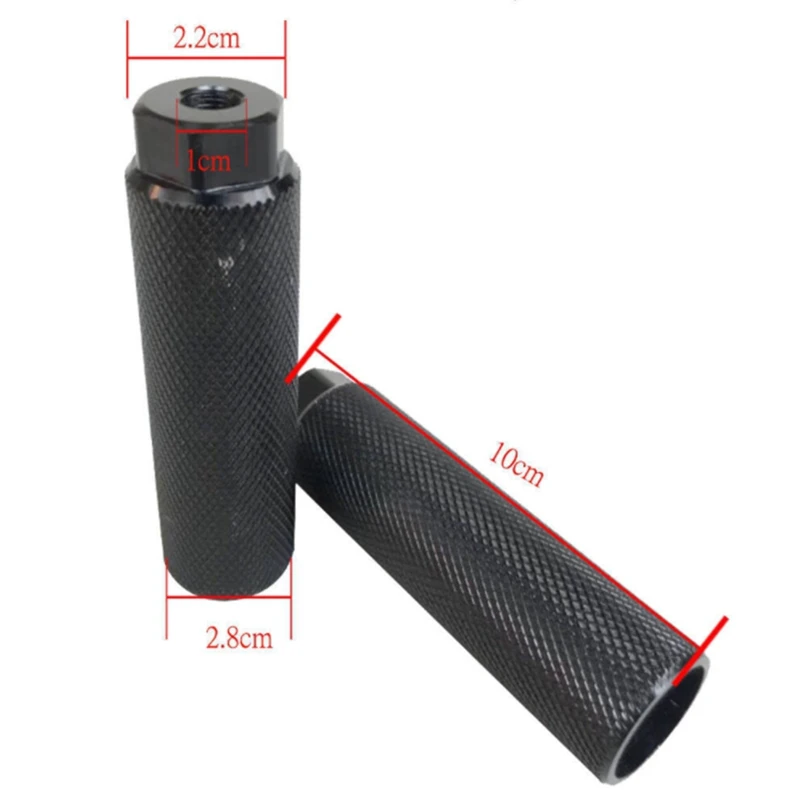 

2 Pairs Aluminum Alloy Bike Pegs for Mountain Bike Cycling Rear Stunt Pegs,Scooter Pegs