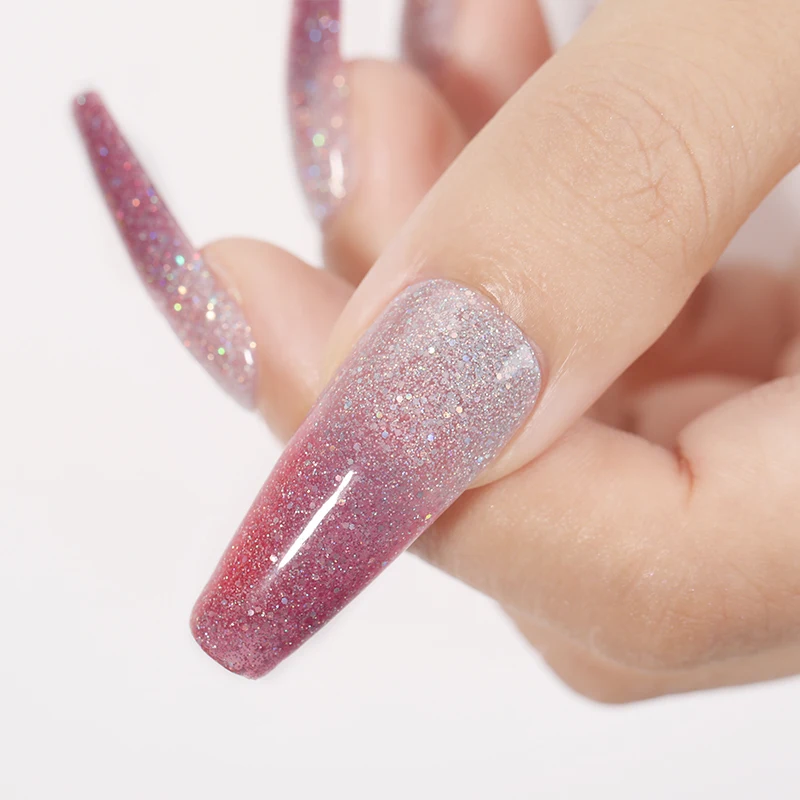 LEMOOC 8 мл температурный цветной Блестящий Гель-лак холодный термальный магический