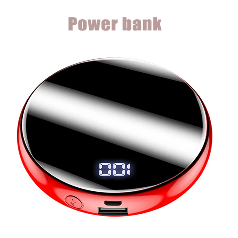 SOODOO Mini Power Bank 10000 мАч для iPhone X Xs Max портативный внешний аккумулятор Powerbank Samsung S9 S8 Note9