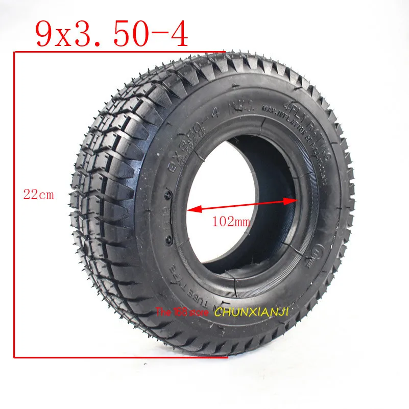 9*3 50-4 шины и 9x3.5-4-дюймовые для электрического небольшого серфинга