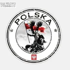 Volkrays креативные автомобильные Стикеры, аксессуары для польской, польской, Husarz, светоотражающая водонепроницаемая обложка, царапины, Виниловая наклейка, 10 см * 10 см