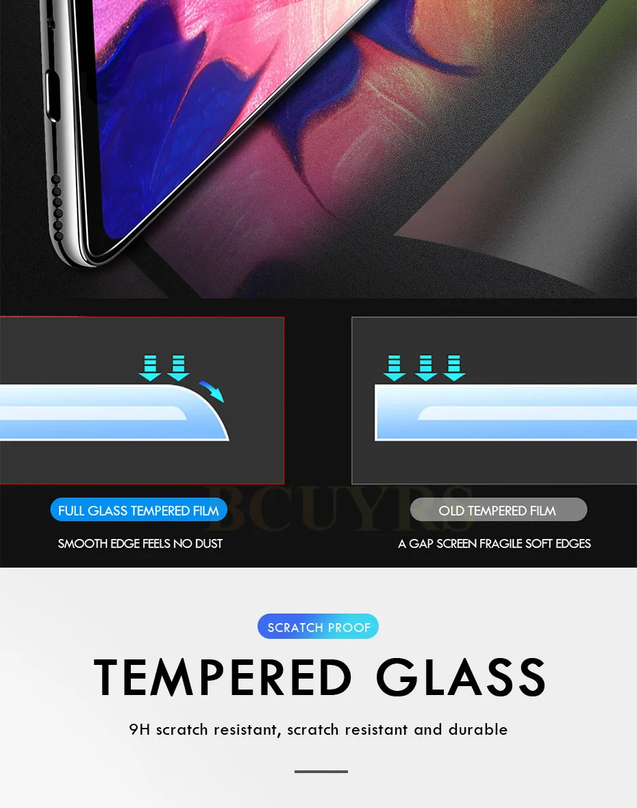 3 шт. защитный Стекло для samsung Galaxy A50 A40 A20 Экран протектор для samsung M10 M20 M30 A30 A70 A80 A90 A10 закаленное Стекло
