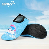 copozz kids quick dry beach shoes swimming water shoes non slip beach pool snorkeling aqua shoes slippers for boysgirls